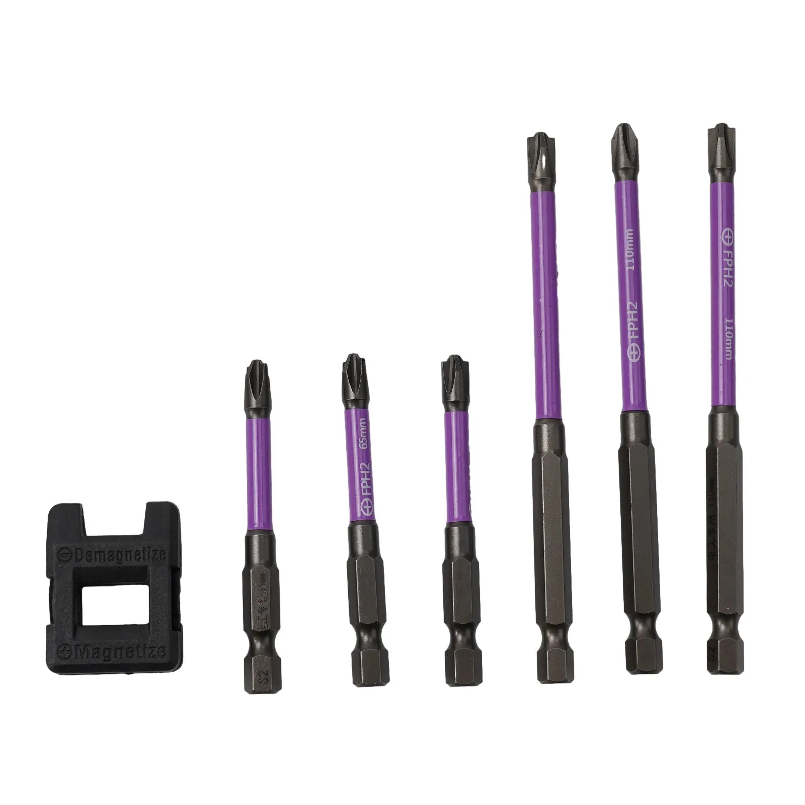 High Quality Screwdriver Bits Electrician Batch 65/110mm Hex Shank 6Pcs Alloy Steel Cross Head With Magnetizer
High Quality Screwdriver Bits Electrician Batch 65/110mm Hex Shank 6Pcs Alloy Steel Cross Head With Magnetizer