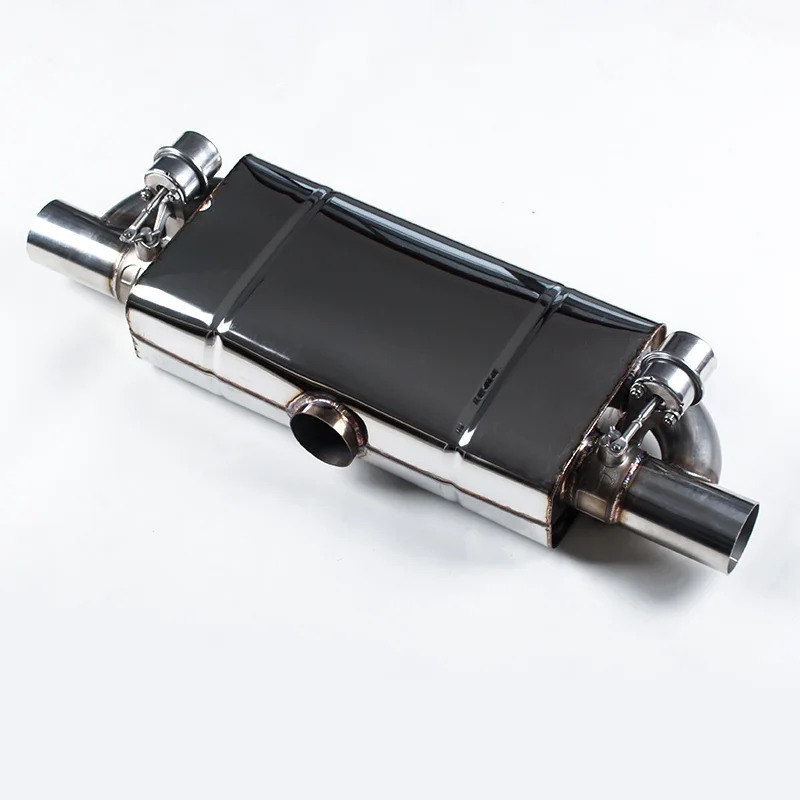 Performance Car 304 Exhaust Muffler Tips Universal Exhaust Pipe vacuum valved Valvetronic Exhaust Muffler
Performance Car 304 Exhaust Muffler Tips Universal Exhaust Pipe vacuum valved Valvetronic Exhaust Muffler