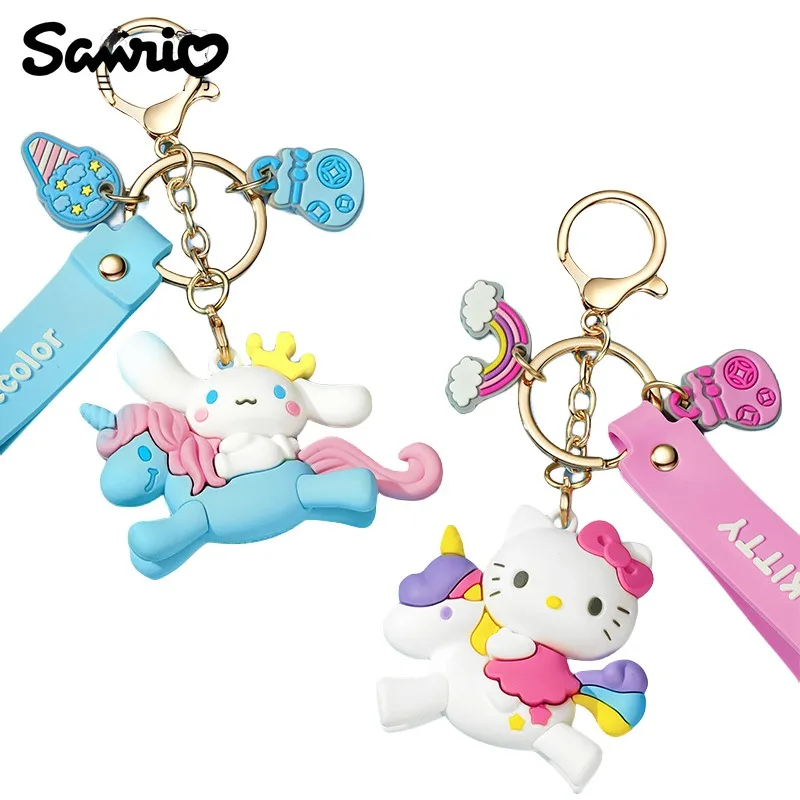 Miniso Sanrio HelloKitty Cute Metal Keychain Cinnamoroll Cartoon Silicone Pendant Melody School Bag Accessories Girls Gifts
Miniso Sanrio HelloKitty Cute Metal Keychain Cinnamoroll Cartoon Silicone Pendant Melody School Bag Accessories Girls Gifts