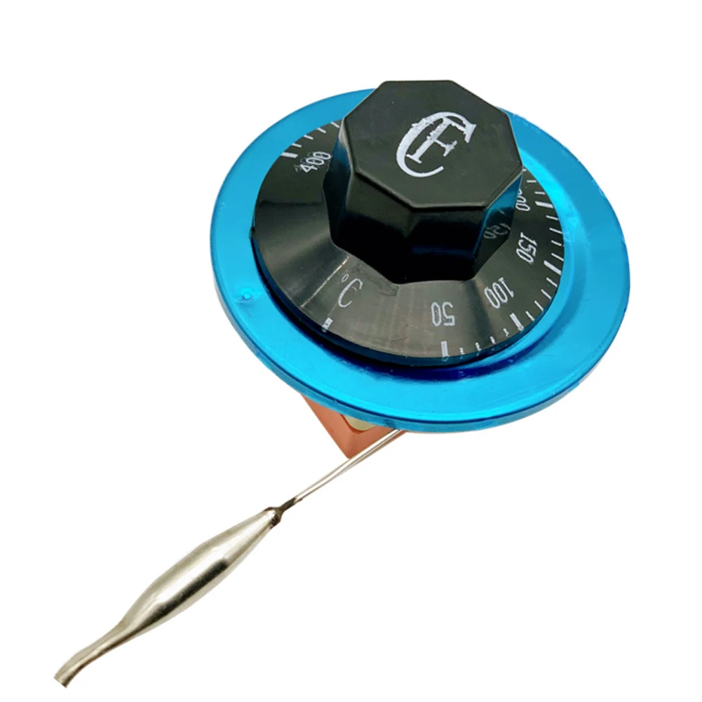 Electric Oven Thermostat, Adjustable Temperature Controller Switch, Practical and , Ideal for Warm Air Heaters and Friers
Electric Oven Thermostat, Adjustable Temperature Controller Switch, Practical and , Ideal for Warm Air Heaters and Friers