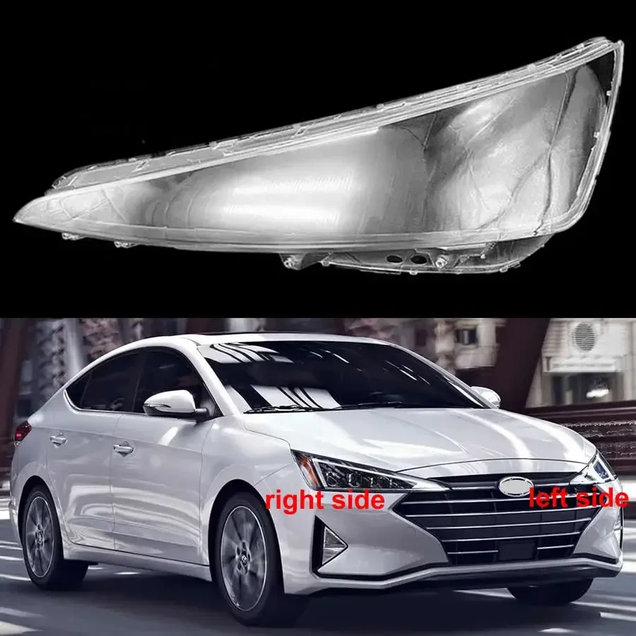 For Hyundai Elantra 2019 2020 Headlight Cover Transparent Headlamp Shell Lamp Shade Lens Replace Original Lampshade Plexiglass
For Hyundai Elantra 2019 2020 Headlight Cover Transparent Headlamp Shell Lamp Shade Lens Replace Original Lampshade Plexiglass