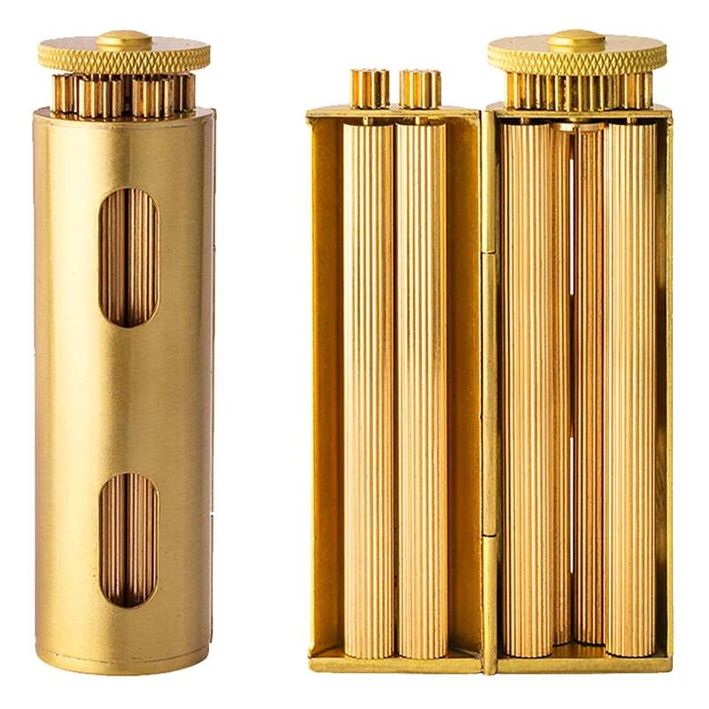 Antique Style Solid Brass Cigarette Rolling Machine Smoke Manual Tobacco Roller Handmade Can Fit 70mm Rollie Paper
Antique Style Solid Brass Cigarette Rolling Machine Smoke Manual Tobacco Roller Handmade Can Fit 70mm Rollie Paper
