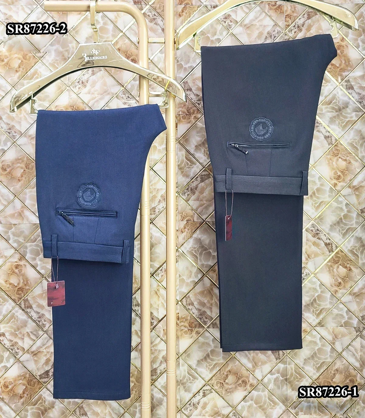 BILLIONAIRE OECHSLI Pants Cashmere thick men 2024 Autumn Winter New Warm cotton embroidery comfort Long Trousers big size 31-40
BILLIONAIRE OECHSLI Pants Cashmere thick men 2024 Autumn Winter New Warm cotton embroidery comfort Long Trousers big size 31-40