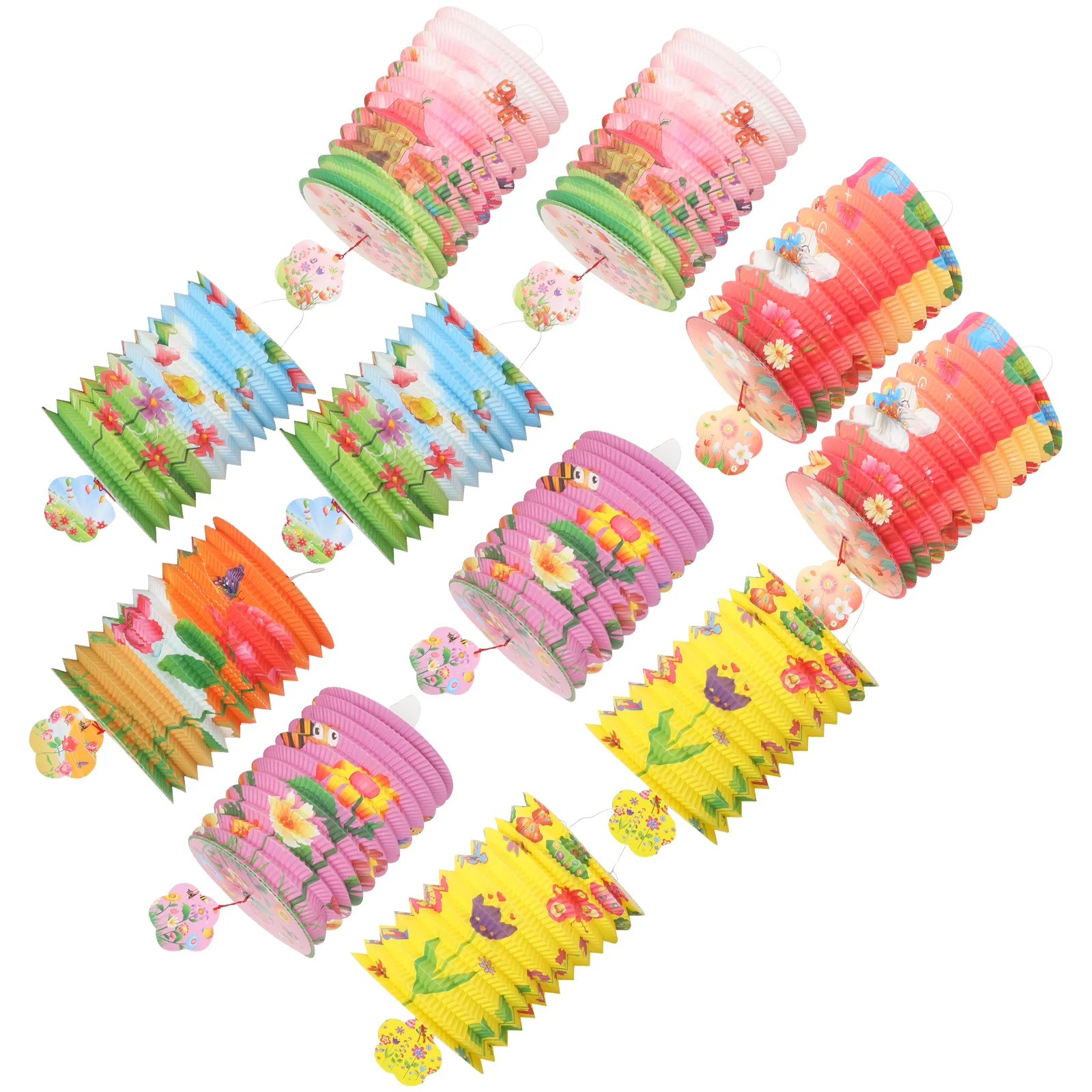 Flower Printed Lantern Foldable Festival Paper Lanterns Hanging Lantern Decorations For Wedding Party Mixed Color
Flower Printed Lantern Foldable Festival Paper Lanterns Hanging Lantern Decorations For Wedding Party Mixed Color