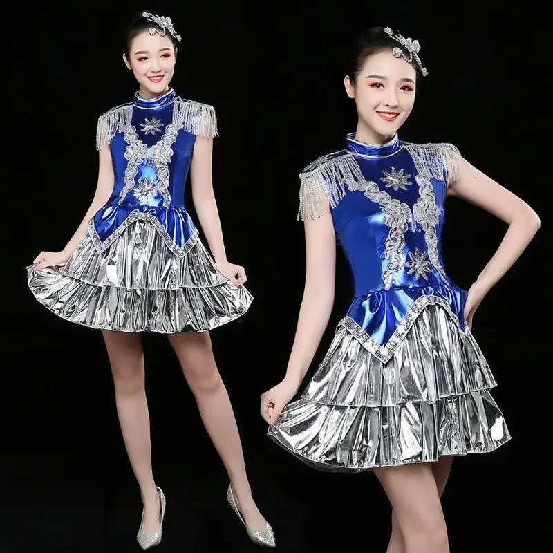 Sequin Hip Hop Rave Jazz Dance Dress for Women Modern Stage Performance Street Pole Dance Costumes DS Outfit Gogo Dj Costume
Sequin Hip Hop Rave Jazz Dance Dress for Women Modern Stage Performance Street Pole Dance Costumes DS Outfit Gogo Dj Costume