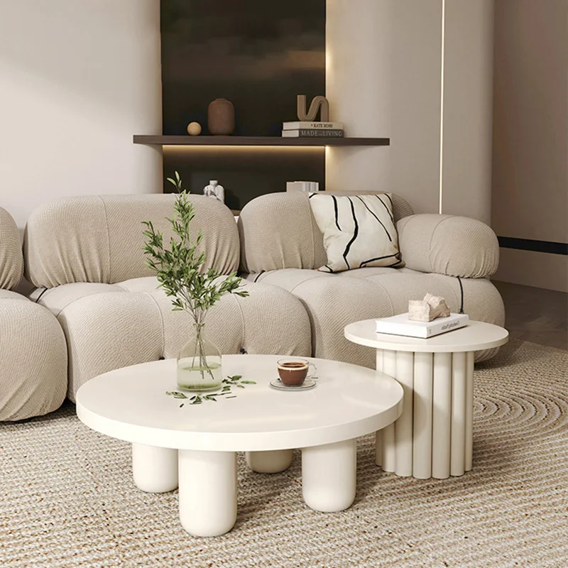 Wood Modern Coffee Tables Hardcover Round Living Room Simple Coffee Tables White Luxury Table Basse De Salon Home Furniture
Wood Modern Coffee Tables Hardcover Round Living Room Simple Coffee Tables White Luxury Table Basse De Salon Home Furniture