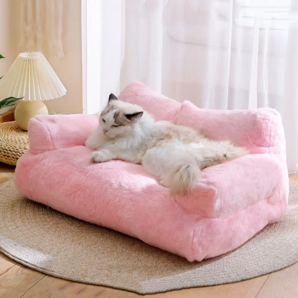 Warm Soft Cat Bed Sofa Comfortable Washable Kitten Puppy Sleeping House Non-slip Plush Winter Warm Cat Nest Winter
Warm Soft Cat Bed Sofa Comfortable Washable Kitten Puppy Sleeping House Non-slip Plush Winter Warm Cat Nest Winter