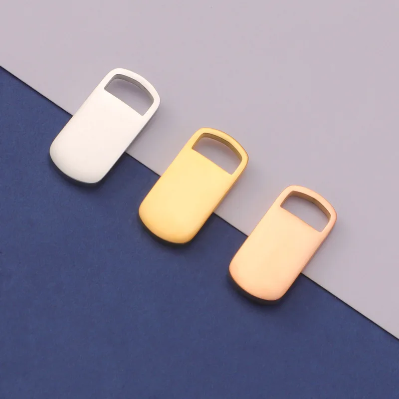 5Pcs/Lot Stainless Steel Rectangle Metal Stamping Blanks Tags Flat Bar Charms Pendant DIY Necklace Jeweley
5Pcs/Lot Stainless Steel Rectangle Metal Stamping Blanks Tags Flat Bar Charms Pendant DIY Necklace Jeweley