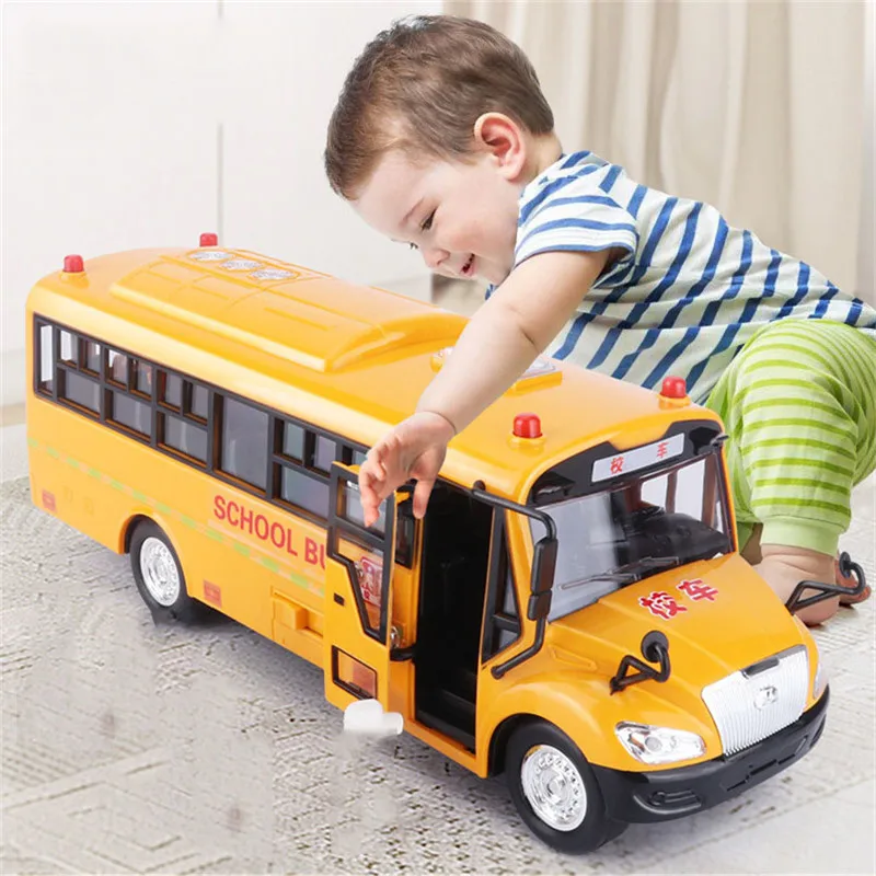 Big Size Simulation School Bus Toys Inertia Vehicle Diecast Model With Sound Light Pull Back Car Children Boys Educational Toys
Big Size Simulation School Bus Toys Inertia Vehicle Diecast Model With Sound Light Pull Back Car Children Boys Educational Toys