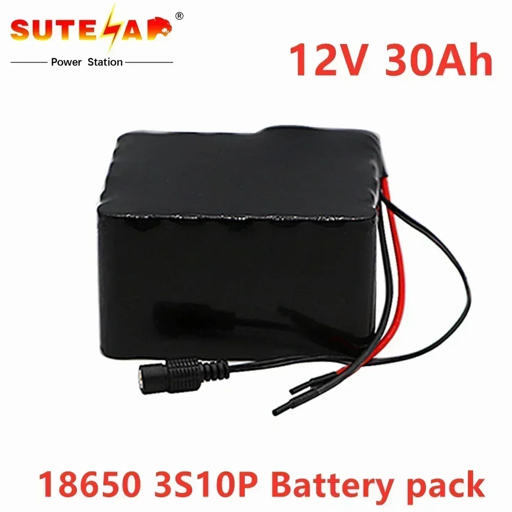 Aleaivy 12V 30Ah 3S10P 11.1V 12.6V Lithium Battery Pack for Inverter Xenon Lamp Solar Street Light Sightseeing Car Etc + charger
Aleaivy 12V 30Ah 3S10P 11.1V 12.6V Lithium Battery Pack for Inverter Xenon Lamp Solar Street Light Sightseeing Car Etc + charger