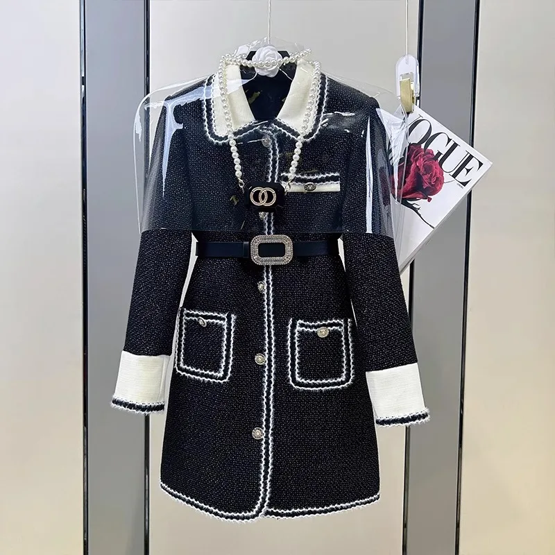 Small fragrance in the long and cotton jacket female 2024 new luxury high-quality temperament celebrity cardigan top
Small fragrance in the long and cotton jacket female 2024 new luxury high-quality temperament celebrity cardigan top