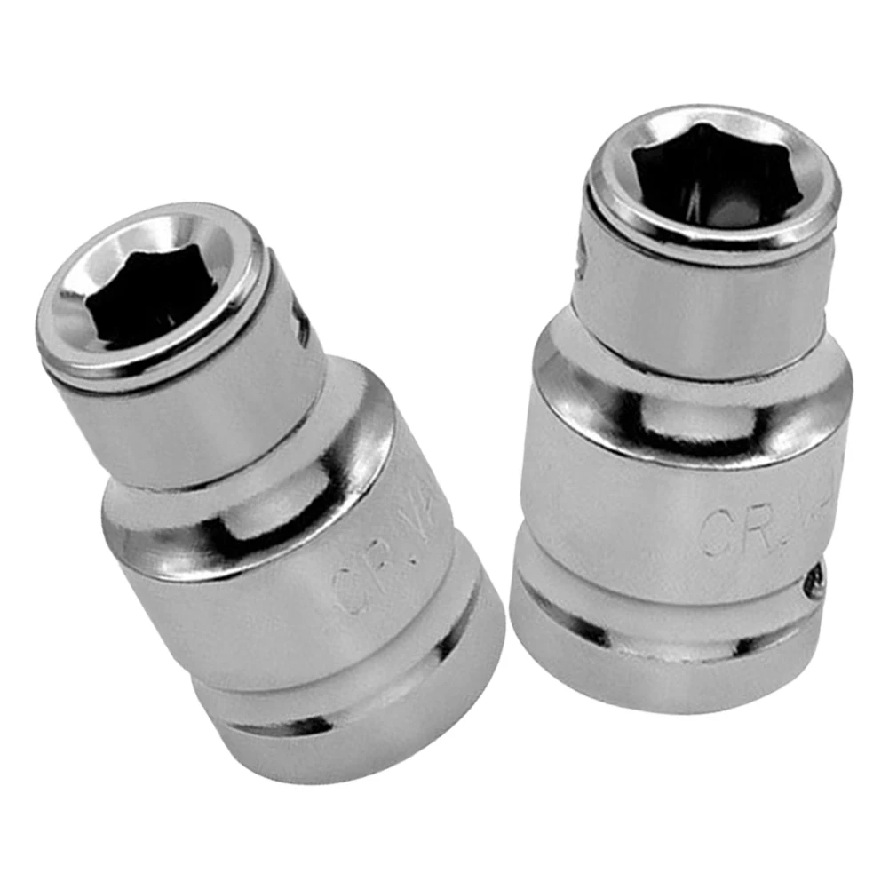 2pc Socket Adapter 12.5mm Square To 8 10mm Connecter Screwdriver Ratchets Wrench Ratchet Wrenches Part Workshop Hand Tools
2pc Socket Adapter 12.5mm Square To 8 10mm Connecter Screwdriver Ratchets Wrench Ratchet Wrenches Part Workshop Hand Tools