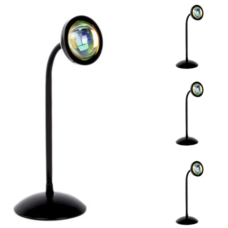 

JFBL Hot Lamp LED Photography Light,USB 360° Rotation Atmosphere Projector Night Light For Room Studio Decor