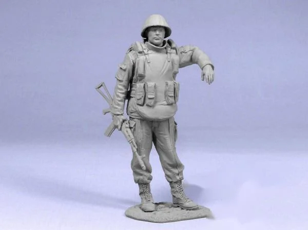 

1:35 Resin Die-cast Model Gray Resin Assembly Kit Needs To Be Colored By Hand