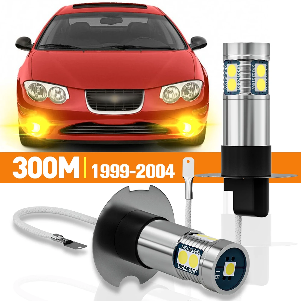 2pcs LED Fog Light For Chrysler 300M 1999-2004 2000 2001 2002 2003 Accessories Canbus Lamp
2pcs LED Fog Light For Chrysler 300M 1999-2004 2000 2001 2002 2003 Accessories Canbus Lamp