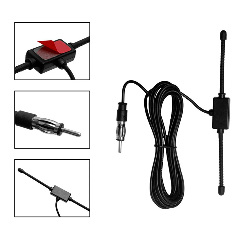1pc Car Dipole Antenna Boat Stereo AM FM Glass Antenna Radio Antenna Car Windshield AM FM Radio Antenna Signal Amplifier
1pc Car Dipole Antenna Boat Stereo AM FM Glass Antenna Radio Antenna Car Windshield AM FM Radio Antenna Signal Amplifier