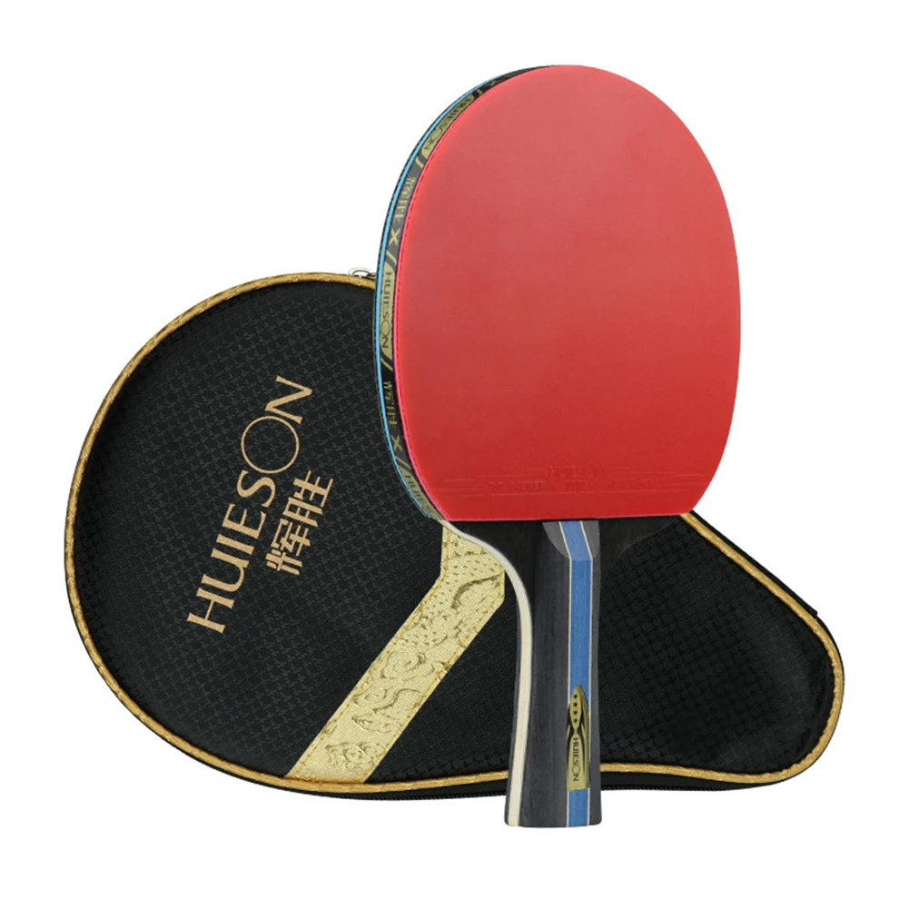 Table Tennis Racket Double Face Pimples-in Sticky Rubber 4 Star Ping Pong Paddle Professional Beginners Table Tennis Accessories
Table Tennis Racket Double Face Pimples-in Sticky Rubber 4 Star Ping Pong Paddle Professional Beginners Table Tennis Accessories