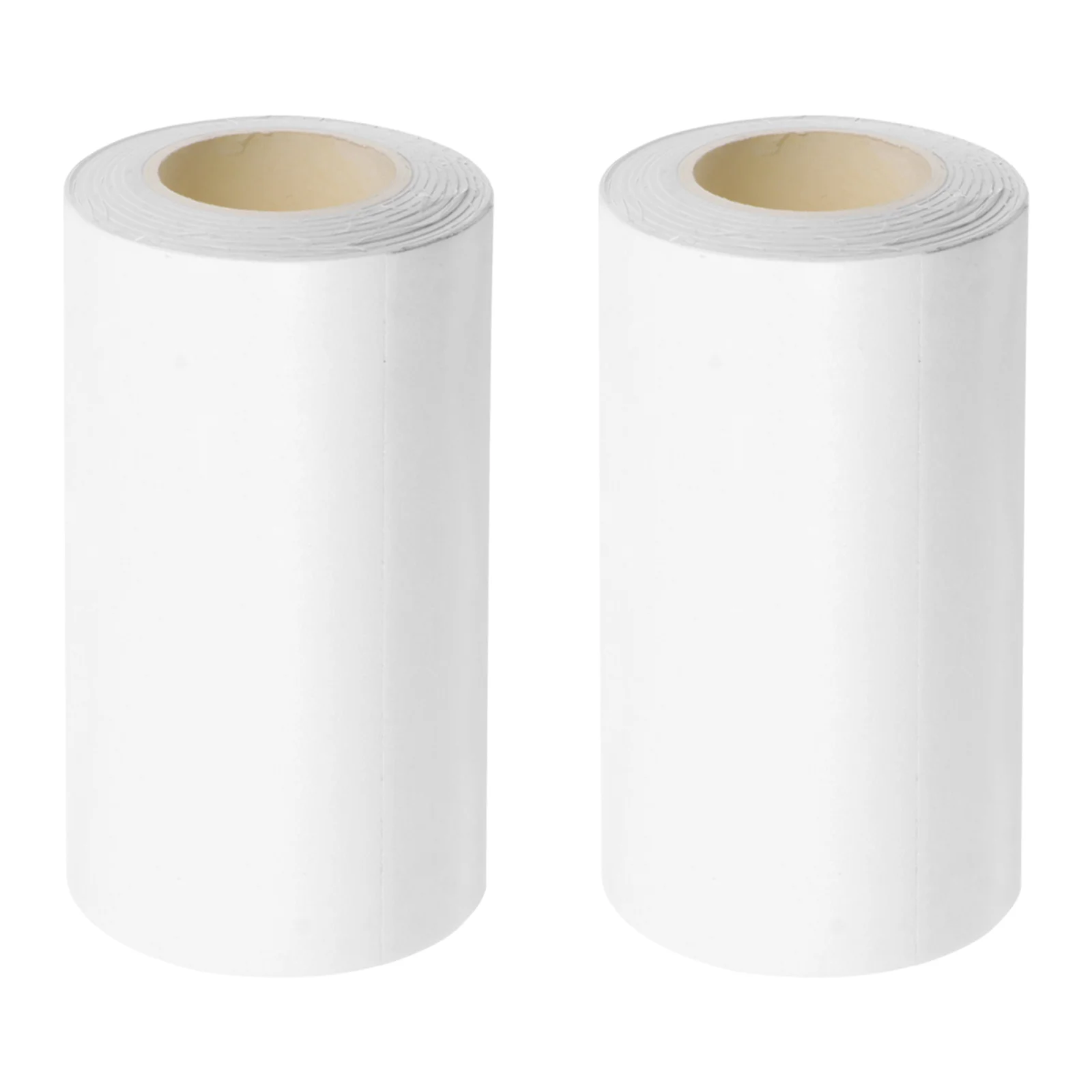 

2 Rolls Hand Account Release Paper Non-stick DIY Supply Double-sided Blank Tape