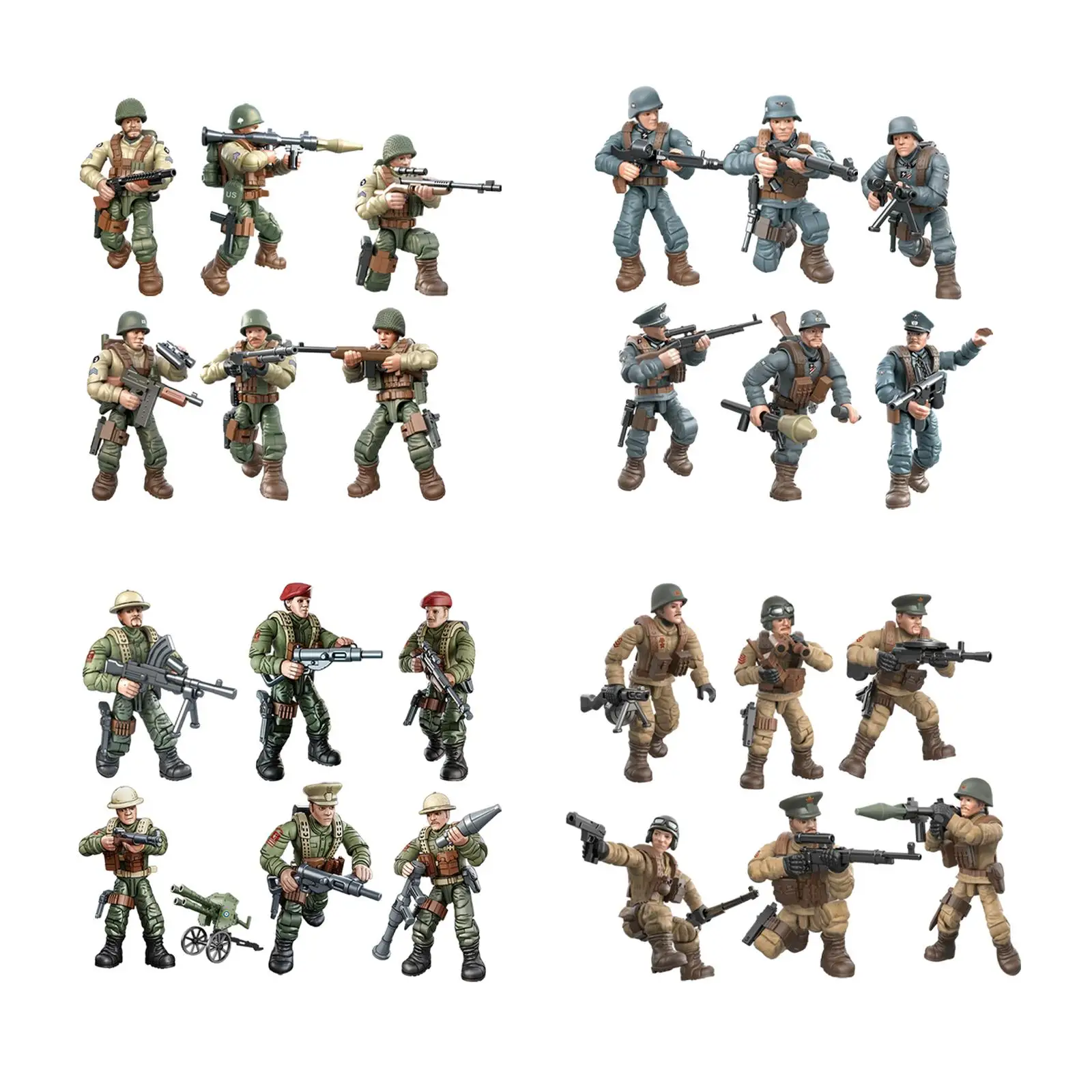 6x Miniature Toys Action Figure Toy for Role Playing Class Projects Battle Building Scene Sand Table Game Pretend Games
6x Miniature Toys Action Figure Toy for Role Playing Class Projects Battle Building Scene Sand Table Game Pretend Games