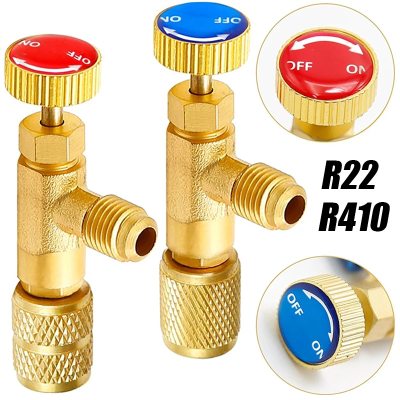 Refrigeration Charging Air Conditioning Adapter for R410 R22 Liquid Safety Copper Adapter Flow Control Valve Hose Hand Tool Part
Refrigeration Charging Air Conditioning Adapter for R410 R22 Liquid Safety Copper Adapter Flow Control Valve Hose Hand Tool Part