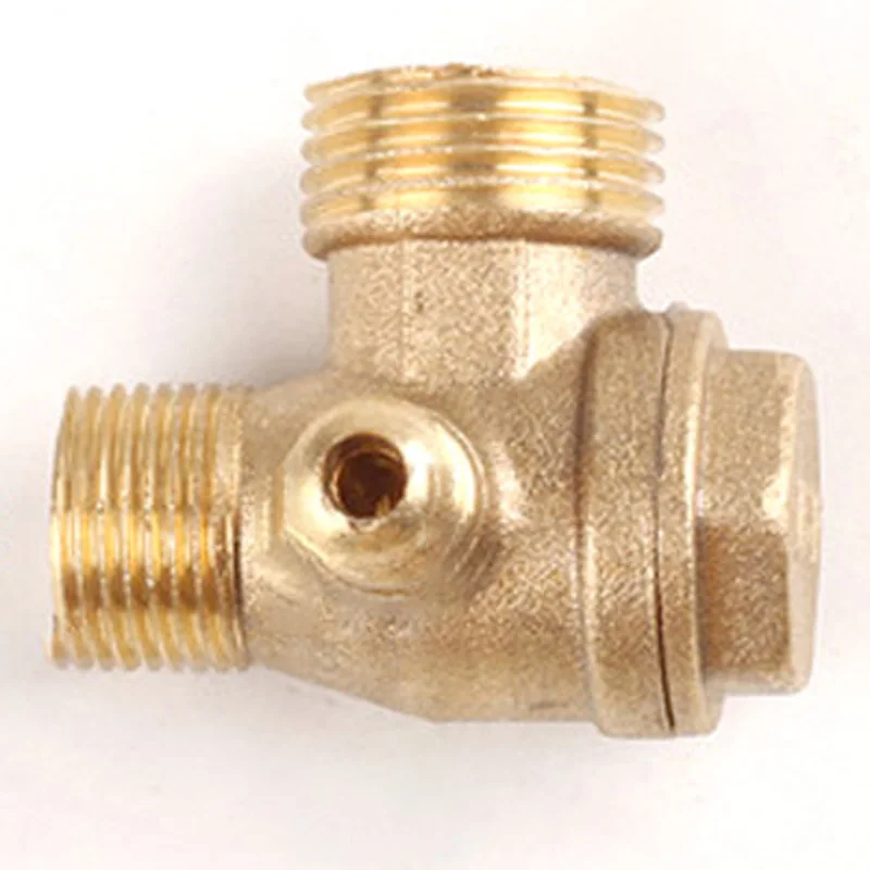 Brand New And High Quality Check Valve Air Compressor 3 Port Brass Air Pump Check Valves Brass Check Valve Cut-Off Valve
Brand New And High Quality Check Valve Air Compressor 3 Port Brass Air Pump Check Valves Brass Check Valve Cut-Off Valve