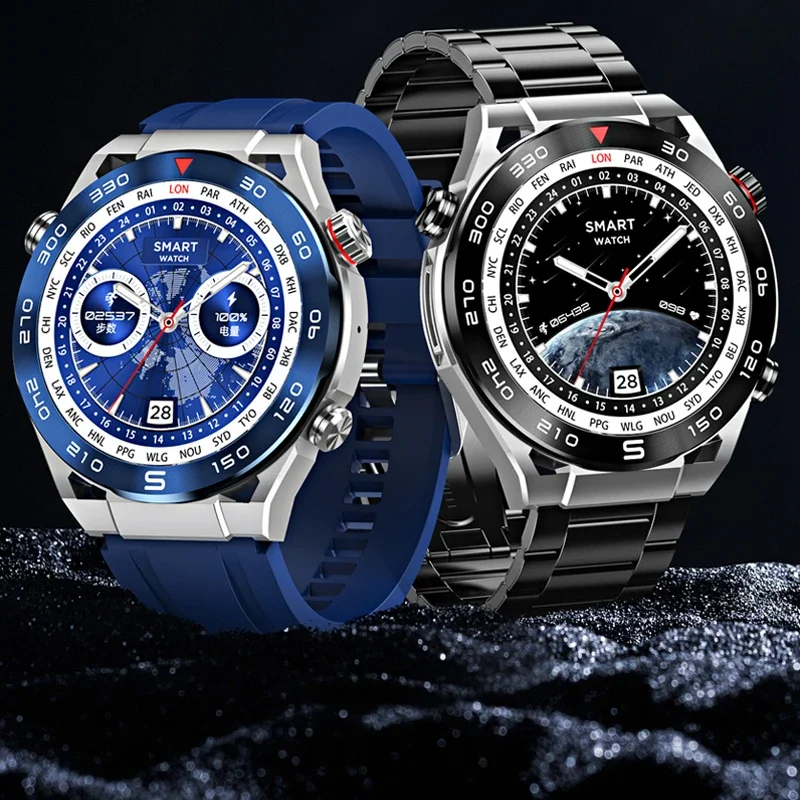 NFC Smart Watch Men GPS Tracker AMOLED 454*454 HD Screen Heart Rate ECG+PPG Bluetooth Call SmartWatch For Men Sports smart watch
NFC Smart Watch Men GPS Tracker AMOLED 454*454 HD Screen Heart Rate ECG+PPG Bluetooth Call SmartWatch For Men Sports smart watch