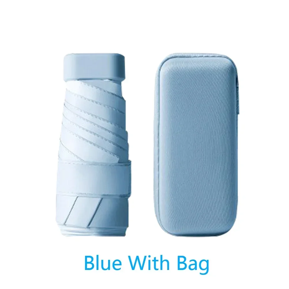 

Capsule Protection Sun Parasol Mini Fashion Folding Pocket Umbrella Portable Anti-uv Ultraviolet Travel