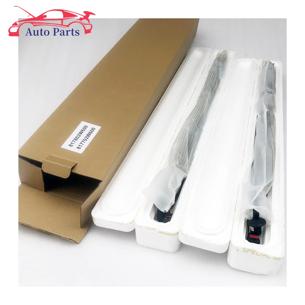 New 2pcs Rear Fender Power Hatch Lift Support 817802W600 817702W600 for Hyundai Santa Fe Sport 2015-2018 Car Accessories
New 2pcs Rear Fender Power Hatch Lift Support 817802W600 817702W600 for Hyundai Santa Fe Sport 2015-2018 Car Accessories