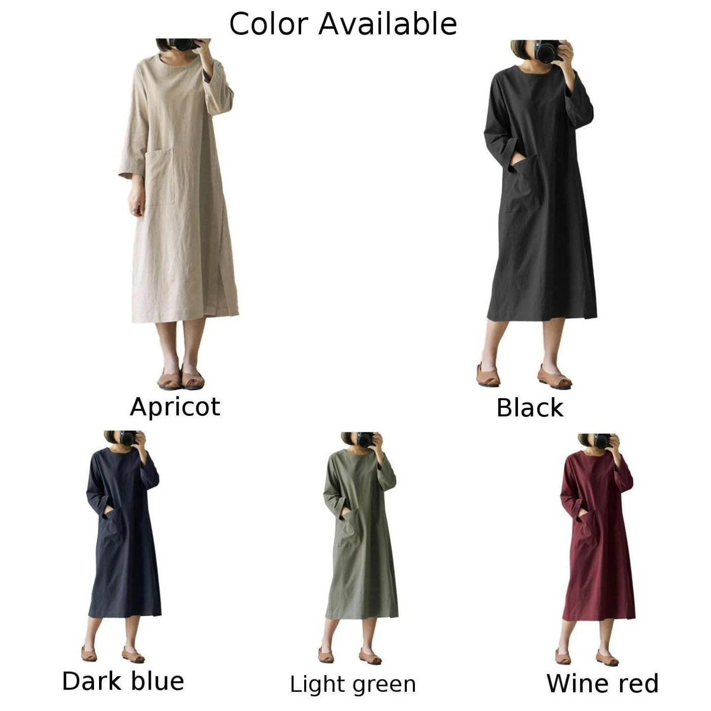 Daily Dress Dress Literary Retro Long Dress Long Sleeve Loose Medium Length Style Women Cotton Linen Spring Comfy
Daily Dress Dress Literary Retro Long Dress Long Sleeve Loose Medium Length Style Women Cotton Linen Spring Comfy
