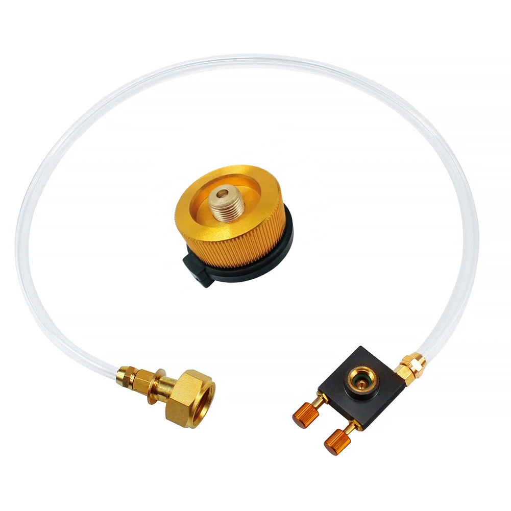 Valve Gas Tank Connector Copper+aluminum Alloy+PU Tube For Outdoor Portable Stoves Garden Outdoor Barbecue Gas Stove Adapter
Valve Gas Tank Connector Copper+aluminum Alloy+PU Tube For Outdoor Portable Stoves Garden Outdoor Barbecue Gas Stove Adapter