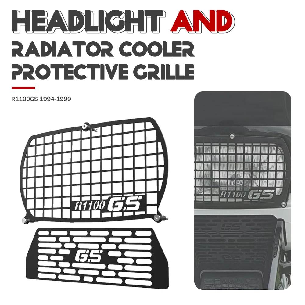 FOR BMW R1100GS R 1100 GS Headlight And Radiator Cooler Protective Grilles SET R1100 GS R 1100GS 1994 1995 1996 1997 1998 1999
FOR BMW R1100GS R 1100 GS Headlight And Radiator Cooler Protective Grilles SET R1100 GS R 1100GS 1994 1995 1996 1997 1998 1999