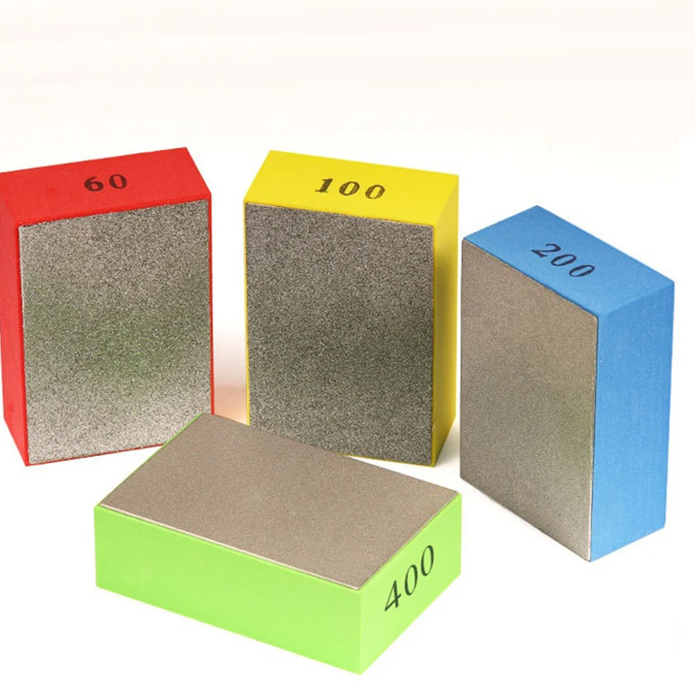 Diamond Polishing Pad 60/100/200/400# Hand Pads Block For Ceramic Tile Marble Glass Grinding Power Tool 90x55mm
Diamond Polishing Pad 60/100/200/400# Hand Pads Block For Ceramic Tile Marble Glass Grinding Power Tool 90x55mm