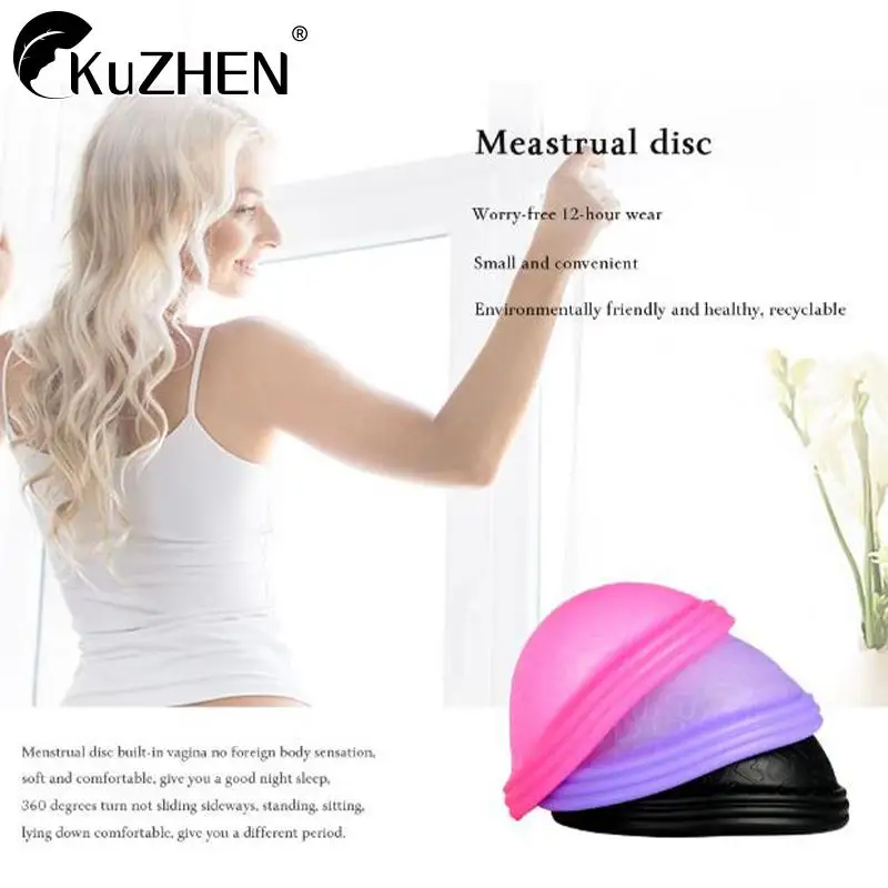 Silicone Menstrual Disc Menstrual Care Products Period Menstrual Collector Women Health Care Disc Flat-fit Design Two Sizes
Silicone Menstrual Disc Menstrual Care Products Period Menstrual Collector Women Health Care Disc Flat-fit Design Two Sizes