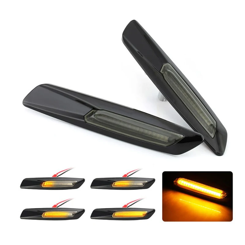 A Pair LED Side Marker Light Flowing Water Indicator Car Turn Signal Lights For BMW E60 E61 E39 E81 E82 E87 E90 E91 E92 E93
A Pair LED Side Marker Light Flowing Water Indicator Car Turn Signal Lights For BMW E60 E61 E39 E81 E82 E87 E90 E91 E92 E93
