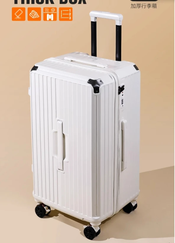 A099 Large capacity luggage, sturdy and durable, trolley case, travel case, universal wheel, male password box
A099 Large capacity luggage, sturdy and durable, trolley case, travel case, universal wheel, male password box
