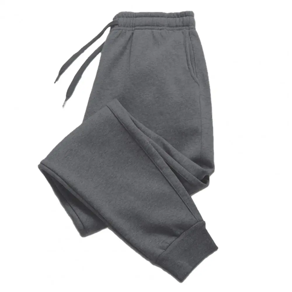 Solid Color Sweatpants Comfortable Men's Sweatpants Soft Breathable Joggers with Drawstring Waist Ankle-banded Elastic
Solid Color Sweatpants Comfortable Men's Sweatpants Soft Breathable Joggers with Drawstring Waist Ankle-banded Elastic