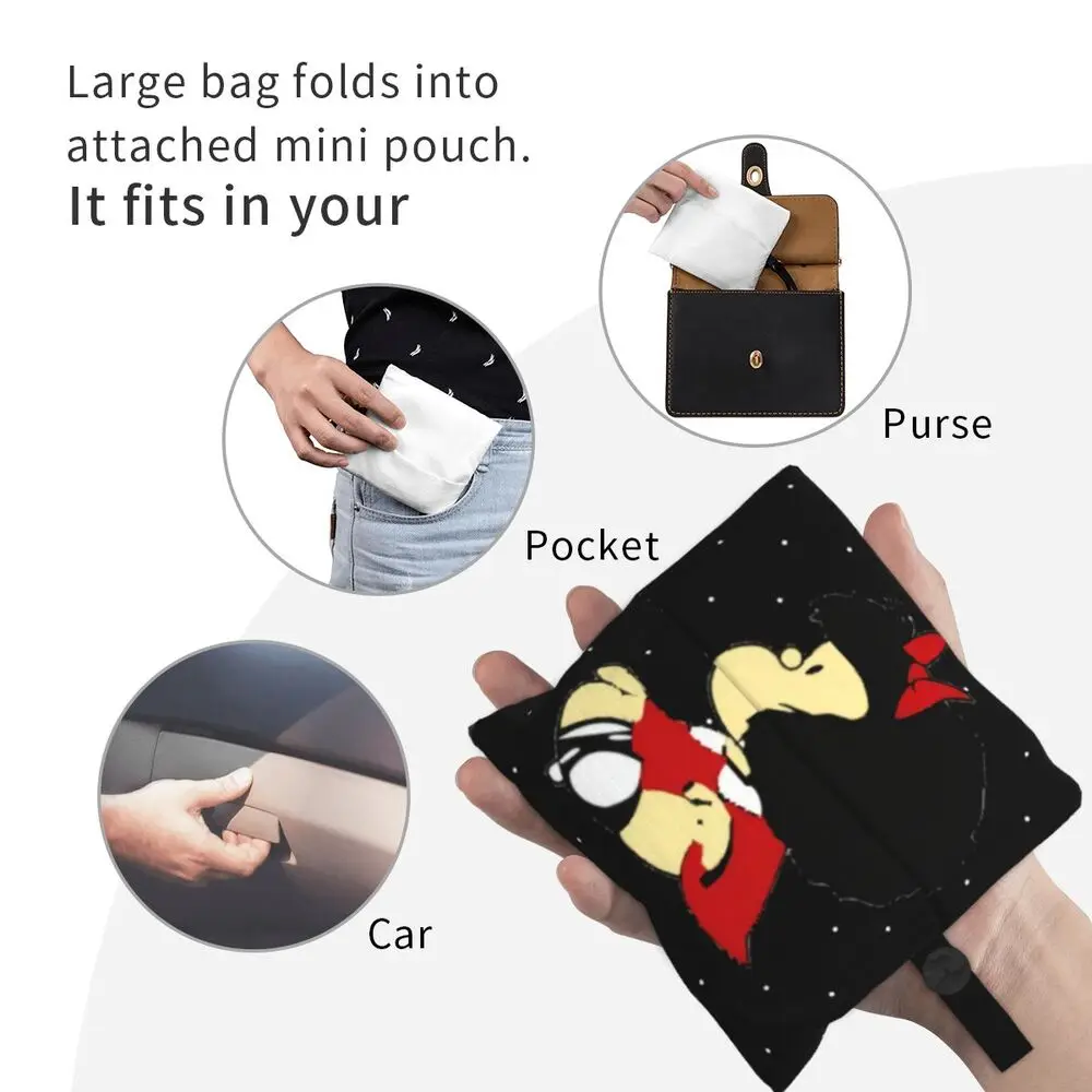 Custom Vintage Mafalda Manga Grocery Shopping Bag 125 S12fabd6917f14c5881ad2980f800a1d0u