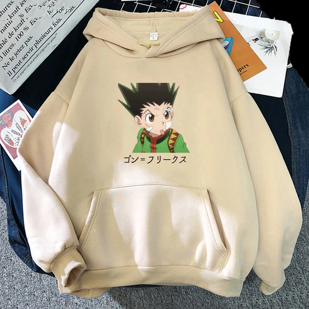 Women Hoodies Japan Anime Hunter X Hunter Pullover Killua And Gon Freecss Printed Plus Size Sweatshirt Boy And Girl Pullover
Women Hoodies Japan Anime Hunter X Hunter Pullover Killua And Gon Freecss Printed Plus Size Sweatshirt Boy And Girl Pullover