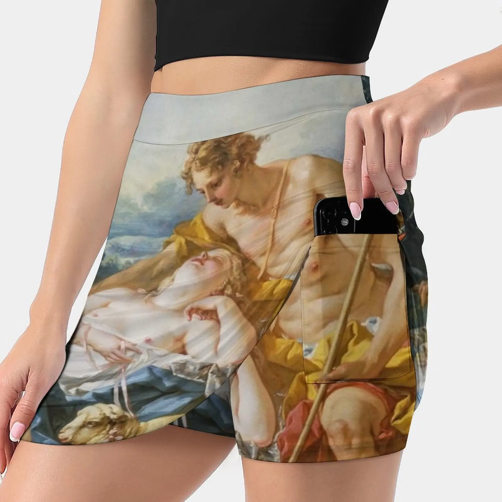 François Boucher-Daphnis And Women's skirt With Hide Pocket Tennis Skirt Golf Skirts Badminton Skirts Running skirts François 
François Boucher-Daphnis And Women's skirt With Hide Pocket Tennis Skirt Golf Skirts Badminton Skirts Running skirts François