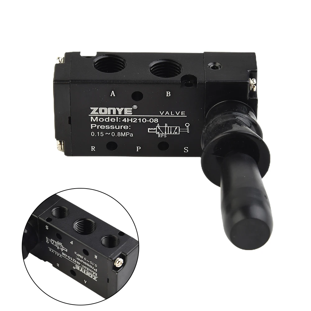 Pneumatic Switch Pull The Valve 4R210-08 Mechanical Valve 5Port 2Pos Control Cylinder Valve Hand Lever Operated Control
Pneumatic Switch Pull The Valve 4R210-08 Mechanical Valve 5Port 2Pos Control Cylinder Valve Hand Lever Operated Control