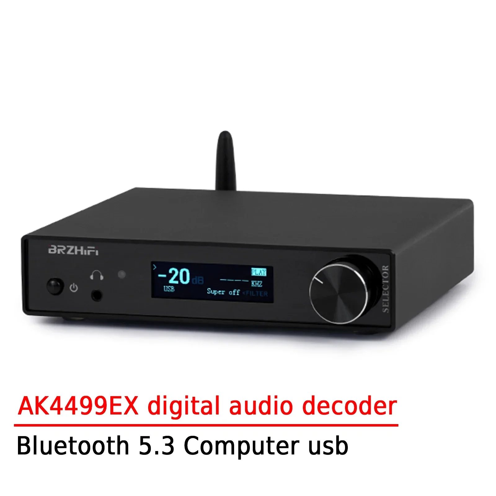 AMXEKR AK4499EX Digital Audio Decoder Dac Fever Grade Hifi Bluetooth 5.3 Computer Usb Hard Decode Dsd512
AMXEKR AK4499EX Digital Audio Decoder Dac Fever Grade Hifi Bluetooth 5.3 Computer Usb Hard Decode Dsd512
