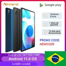 Global Version Nenmone K50s Dual 4G LTE Tablet Android 11.0 Cheap Tablet 10.1" For Kids 4GB RAM 13MP+5MP Metal Body GPS WIFI Global Version Nenmone K50s Dual 4G LTE Tablet Android 11.0 Cheap Tablet 10.1" For Kids 4GB RAM 13MP+5MP Metal Body GPS WIFI