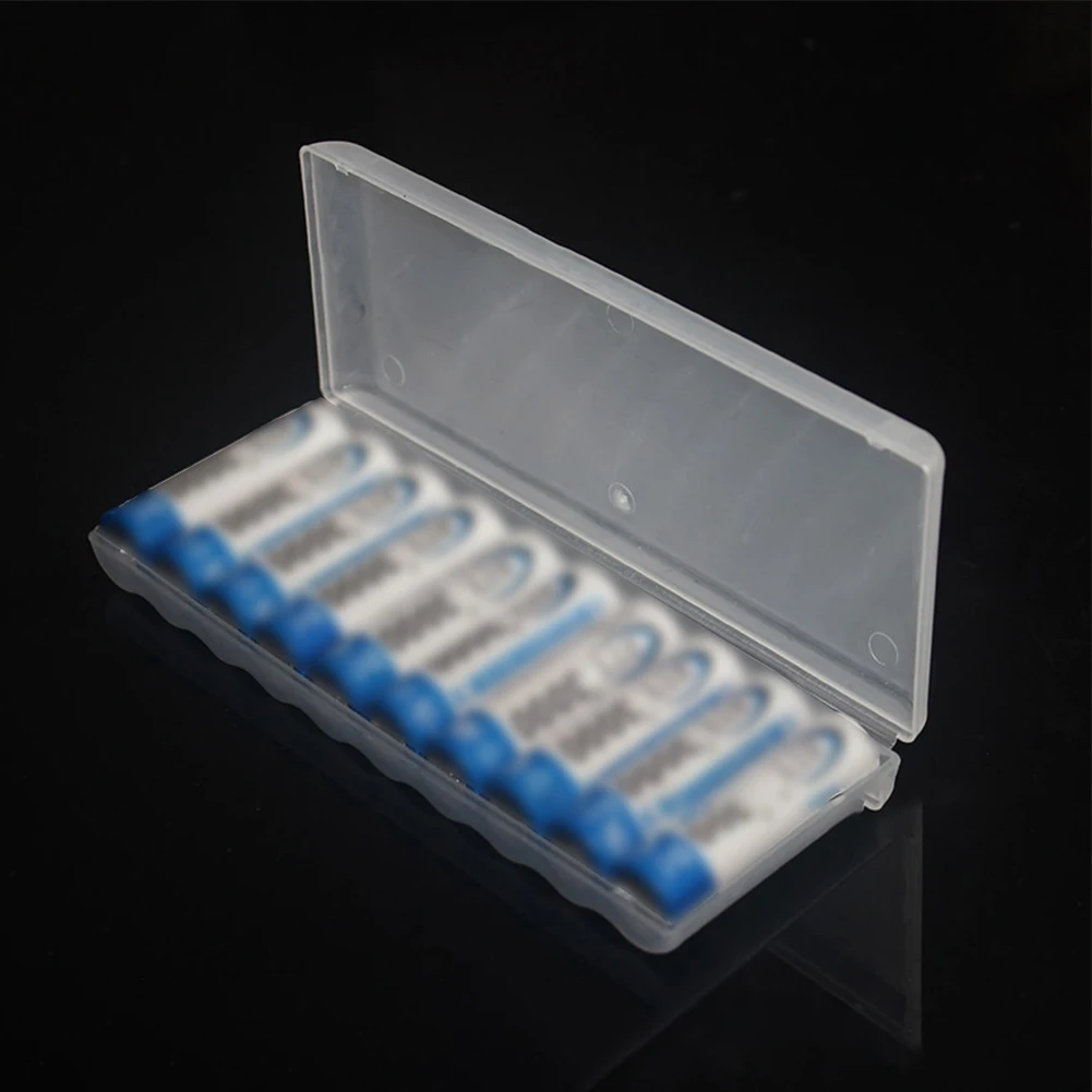Keep Your Batteries in Perfect Condition with This High-Quality Hard Plastic Battery Case - Holds 10 AA or AAA Batteries
Keep Your Batteries in Perfect Condition with This High-Quality Hard Plastic Battery Case - Holds 10 AA or AAA Batteries