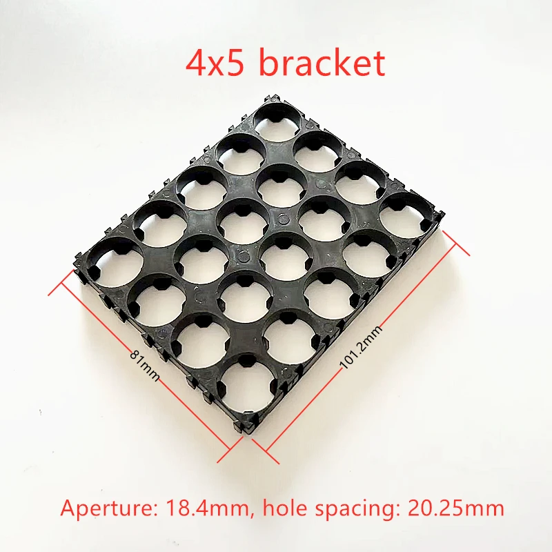 20PCS 18650 Battery Holer With Card Slot Splicing Fixed Combination Connection Base DIY Assembly Battery Pack
20PCS 18650 Battery Holer With Card Slot Splicing Fixed Combination Connection Base DIY Assembly Battery Pack