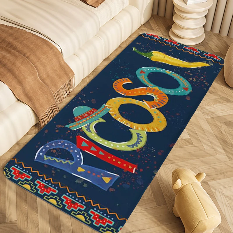 Carpet for Bedroom Happy Halloween Hallway House Interior Entrance Mat Bathroom Washable Non-slip Kitchen Sleeping Room Rugs
Carpet for Bedroom Happy Halloween Hallway House Interior Entrance Mat Bathroom Washable Non-slip Kitchen Sleeping Room Rugs