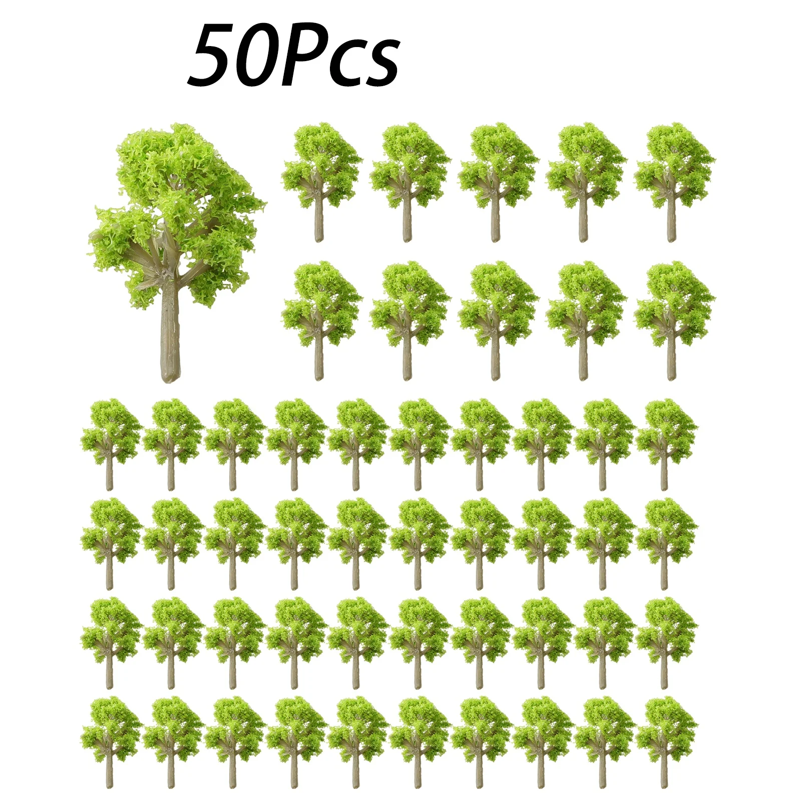 50PCS Trees Model Garden Train Railway Architectural Scenery Layout Height 4cm Model Railway Layout Scenery Park Landscape
50PCS Trees Model Garden Train Railway Architectural Scenery Layout Height 4cm Model Railway Layout Scenery Park Landscape