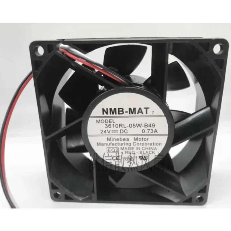 Новый вентилятор охлаждения для Φ 3610RL-05W-B49 DC24V 0.73A 9 см инверторный вентилятор 9038 90*90*38 мм
Новый вентилятор охлаждения для Φ 3610RL-05W-B49 DC24V 0.73A 9 см инверторный вентилятор 9038 90*90*38 мм