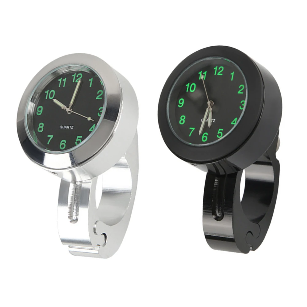 Motorcycle Handlebar Clock For 7/8" To 1" Handlebars Billet Aluminum Waterproof Shock-absorbing Handlebar Clock Watch
Motorcycle Handlebar Clock For 7/8" To 1" Handlebars Billet Aluminum Waterproof Shock-absorbing Handlebar Clock Watch