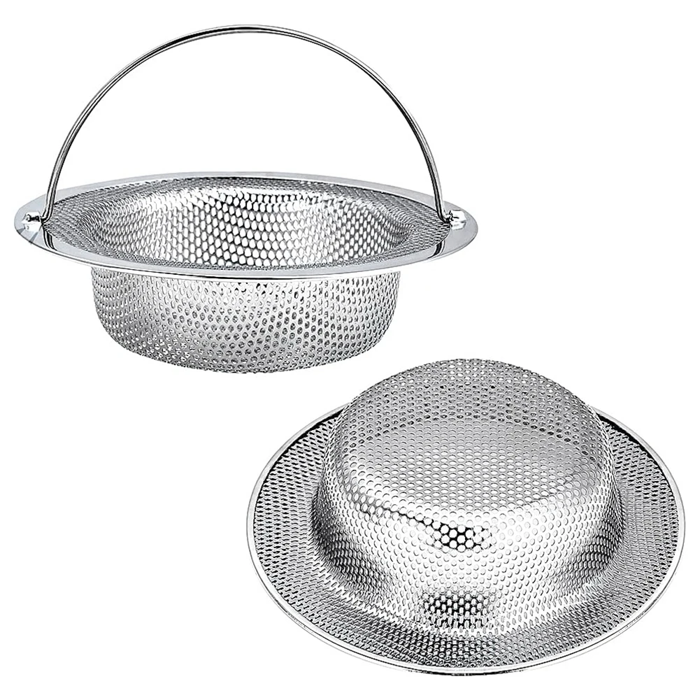 Stainless Steel Kitchen Sink Strainer Basin Sink Drain Filter Basket With Handle Filters Kitchen Waste Kitchen Accessories
Stainless Steel Kitchen Sink Strainer Basin Sink Drain Filter Basket With Handle Filters Kitchen Waste Kitchen Accessories