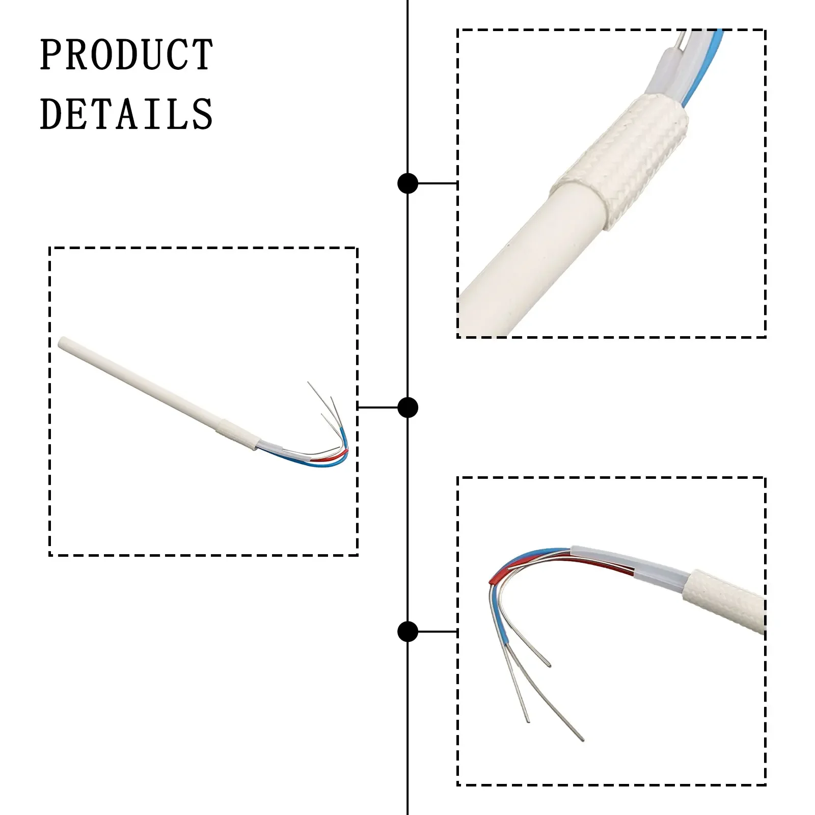 New 50W Ceramic Heater Soldering Element For 936A Four-core Heating 24V Welding Wire 952D Nickel-coated Station
New 50W Ceramic Heater Soldering Element For 936A Four-core Heating 24V Welding Wire 952D Nickel-coated Station